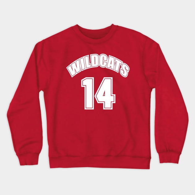 Wildcats #14 Crewneck Sweatshirt by Heyday Threads